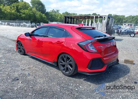 2019 Honda Civic Sport из США, поврежденный, VIN SHHFK7H47KU203894